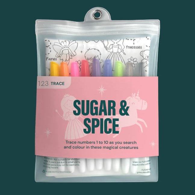 HeyDoodle Mat - 123 | Sugar & Spice