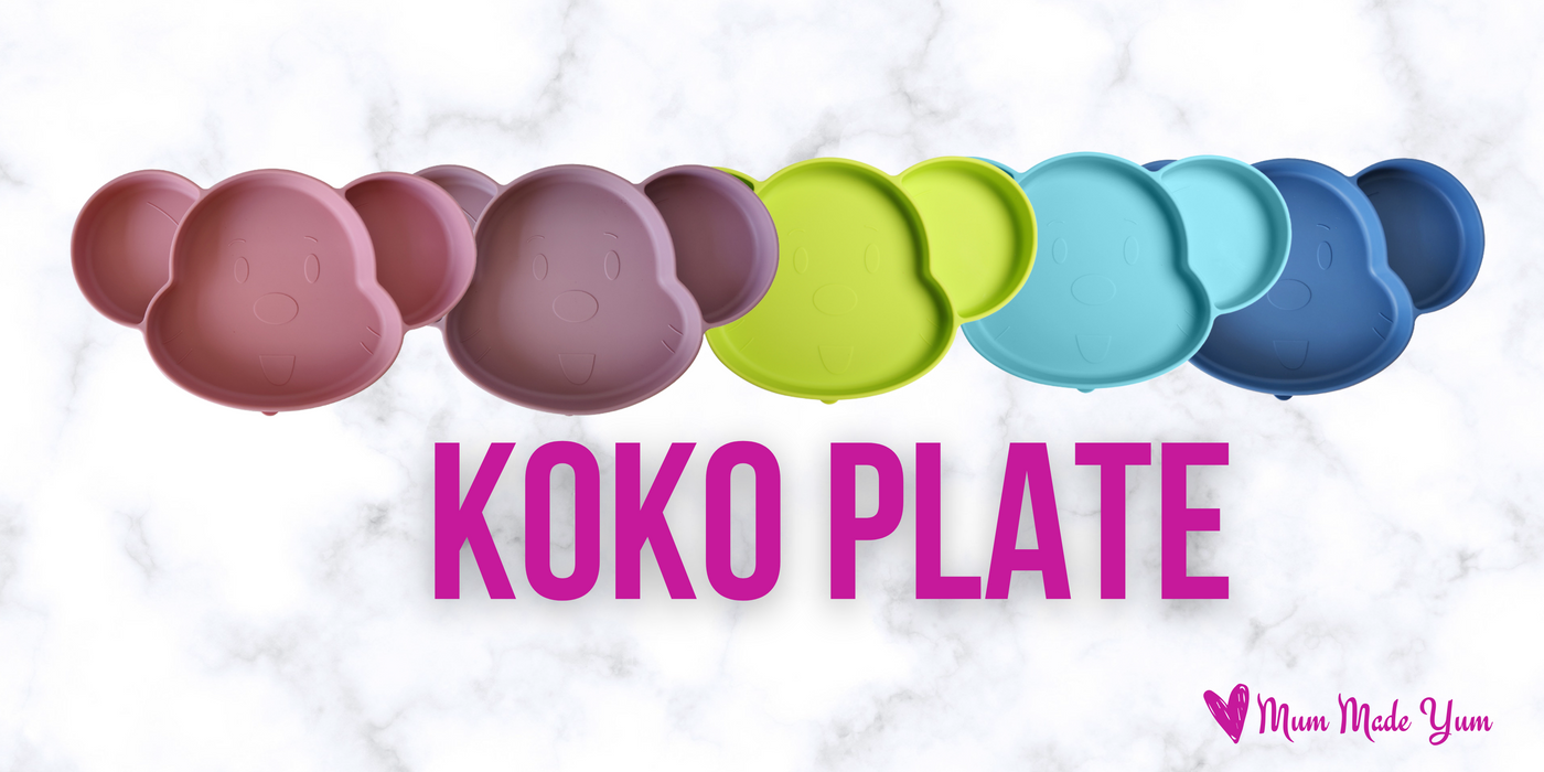 Silicone Suction Plate - “KoKo" the Koala Plate