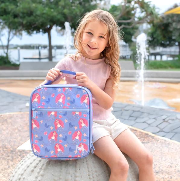 MontiiCo Large Insulated Lunch Bag - Mermaid Tails