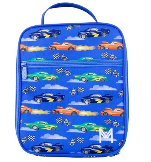 MontiiCo Large Insulated Lunch Bag - Speed Racer