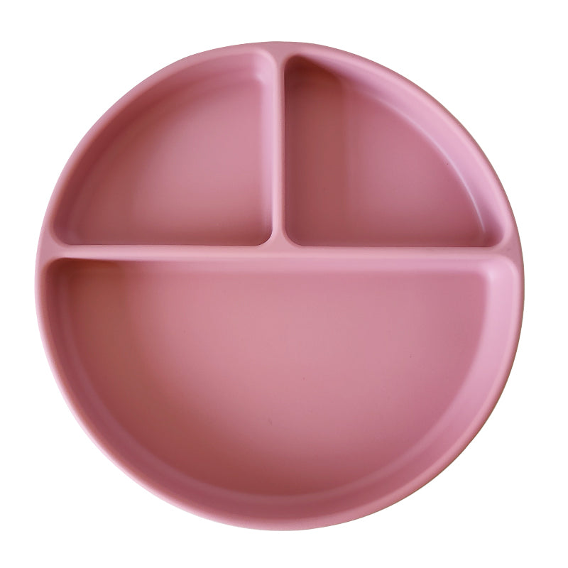 Silicone Suction Plate (Divided) - "Super-Strong" Baby/ Toddler Plate