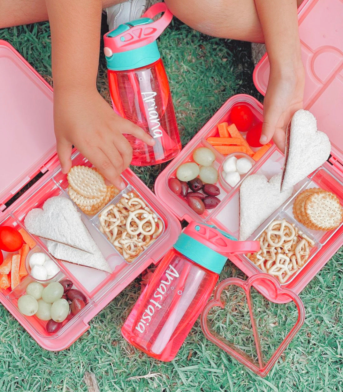 School bento lunch box personalised drink bottle 